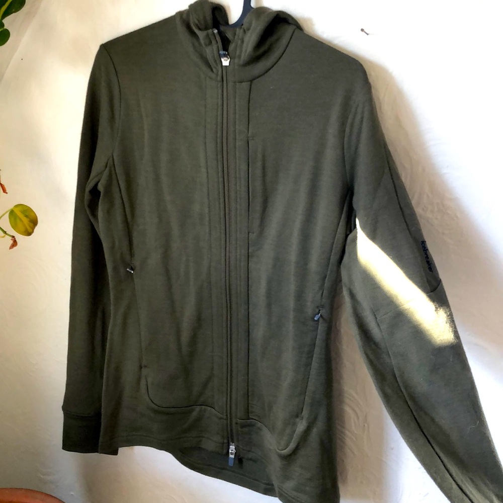 Women’s merino quantum lll long sleeve zip hoodie